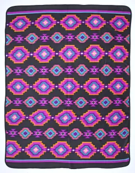 60" X 80" Fleece Lodge Blanket #28A