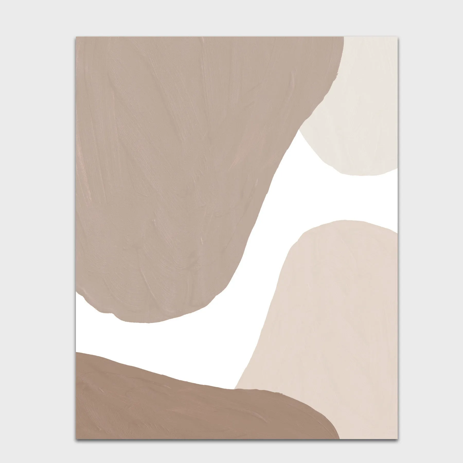 Abstract Beige Neutral Artwork