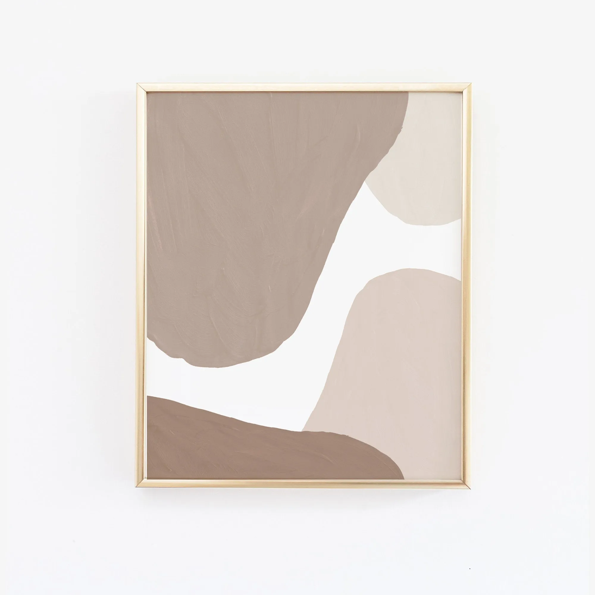 Abstract Beige Neutral Artwork