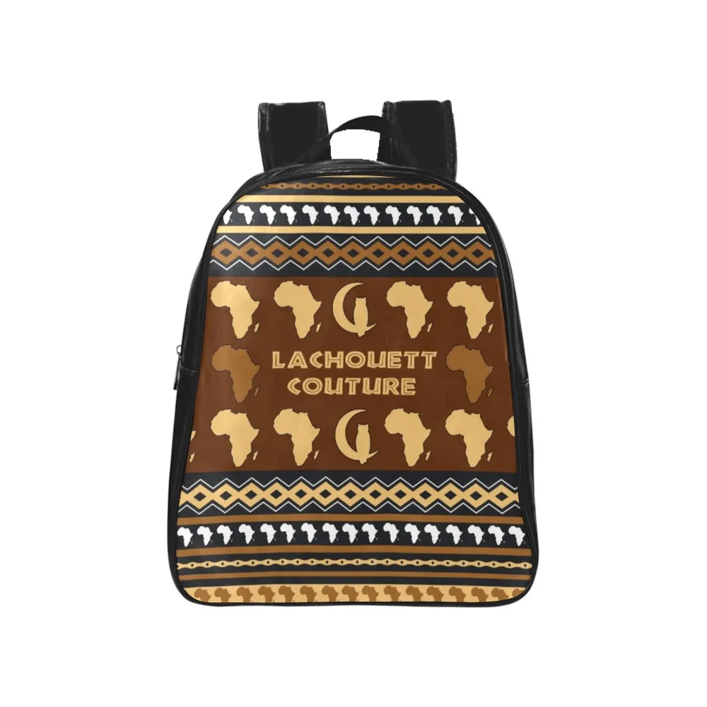 AFRIKAN ORNEMENT School Backpack (Medium)