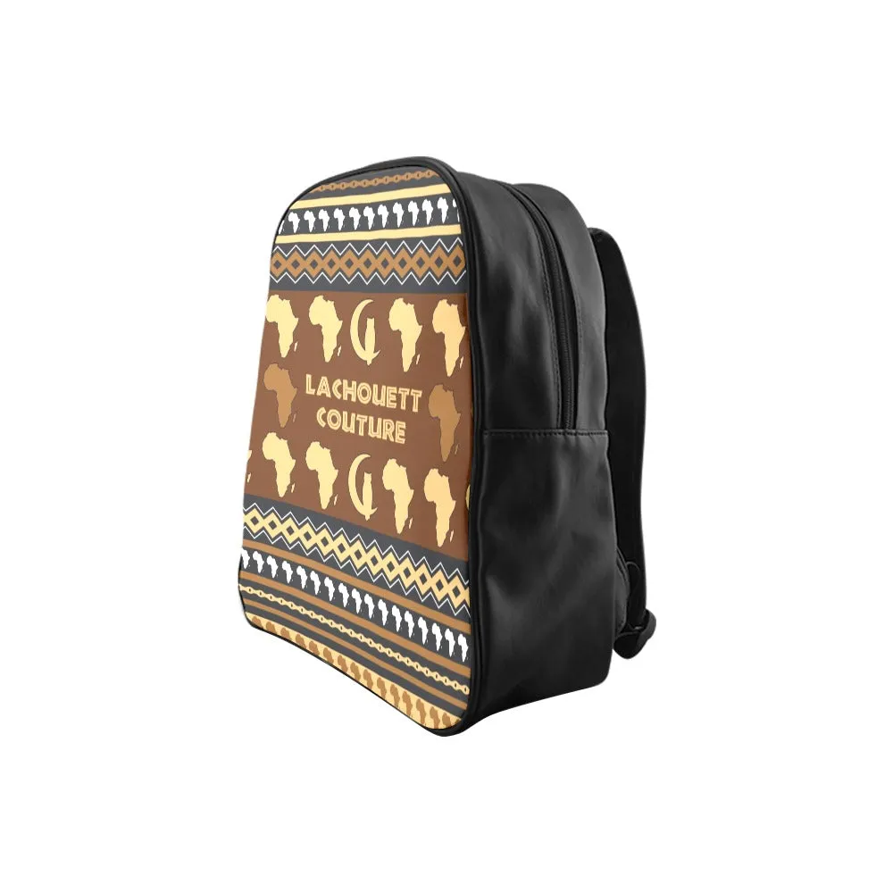 AFRIKAN ORNEMENT School Backpack (Medium)