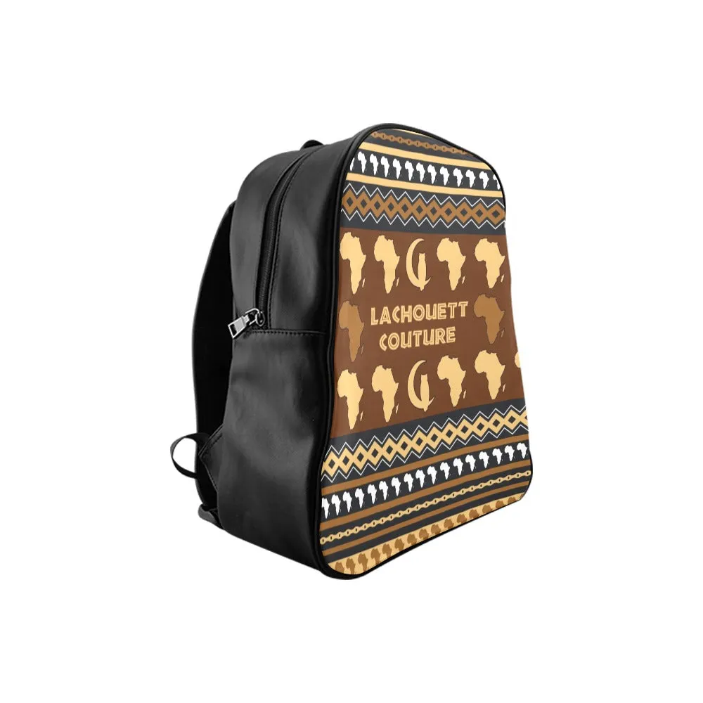 AFRIKAN ORNEMENT School Backpack (Medium)