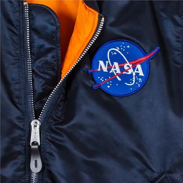 ALPHA INDUSTRIES - Men - MA-1 Nasa Core Jacket - Navy