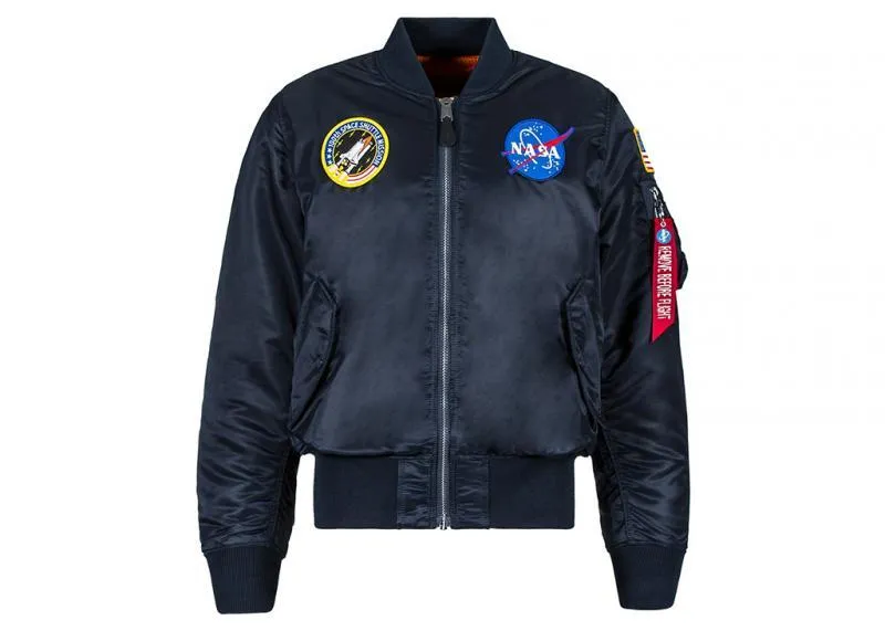 ALPHA INDUSTRIES - Men - MA-1 Nasa Core Jacket - Navy