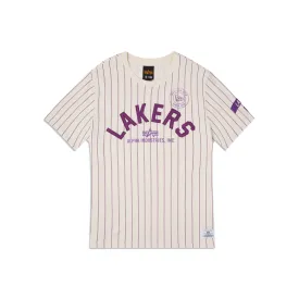 Alpha Industries X Los Angeles Lakers Striped T-Shirt