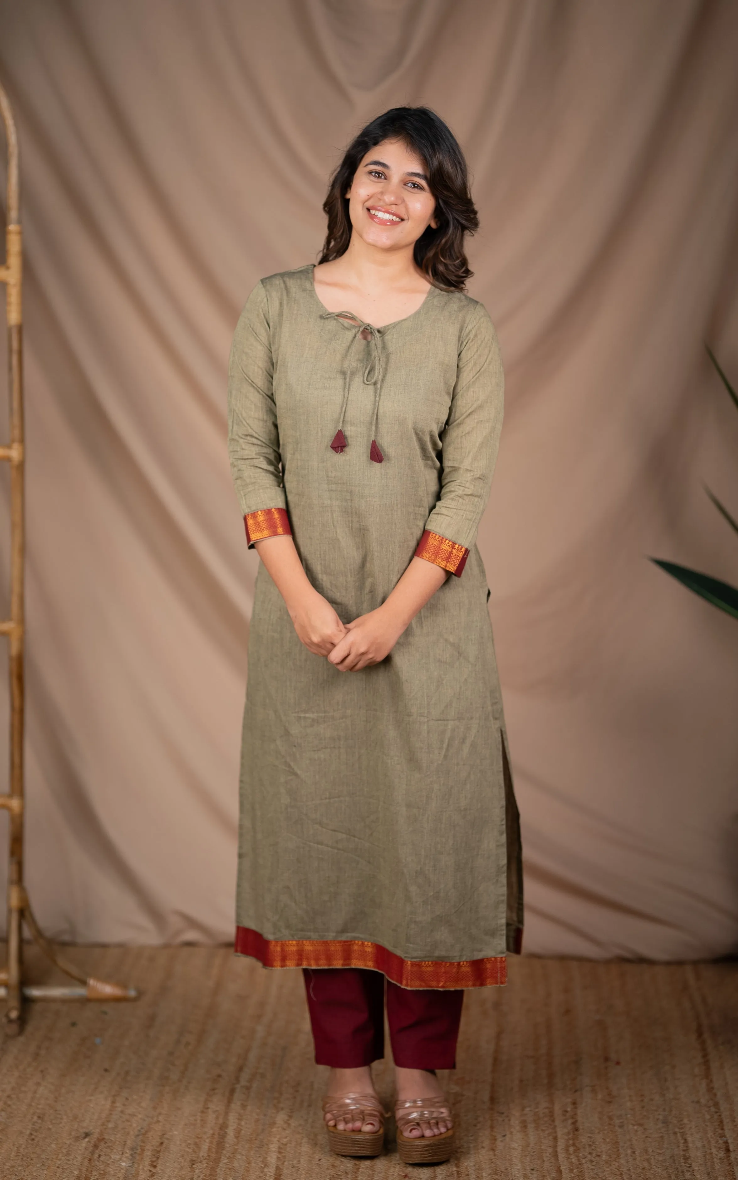 Ashwini C (Kurti Pant Dupatta)