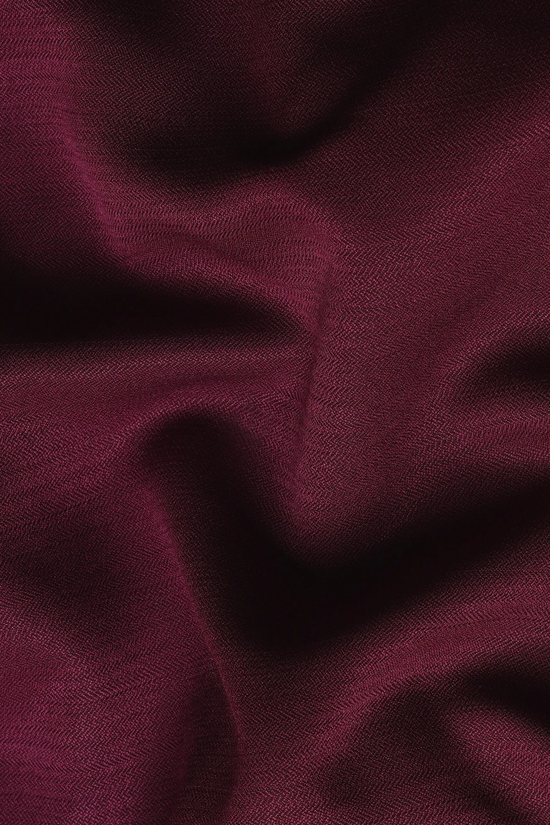 Aubergine Maroon Subtle Sheen Viscose Kurta