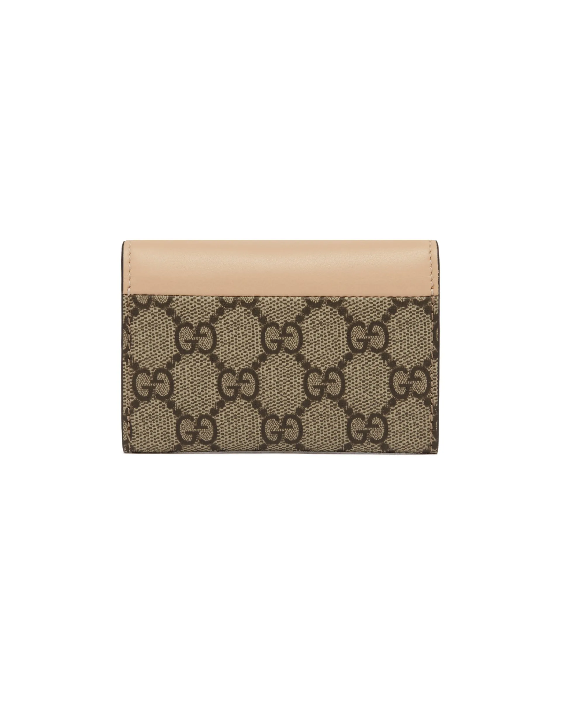 Beige GG Marmont Card Case