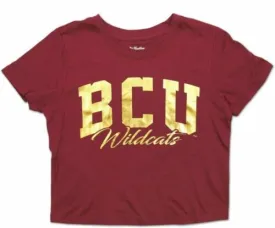 Bethune Cookman University Cropped Tee