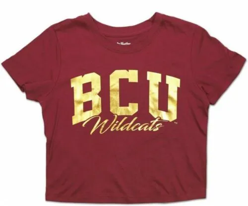 Bethune Cookman University Cropped Tee