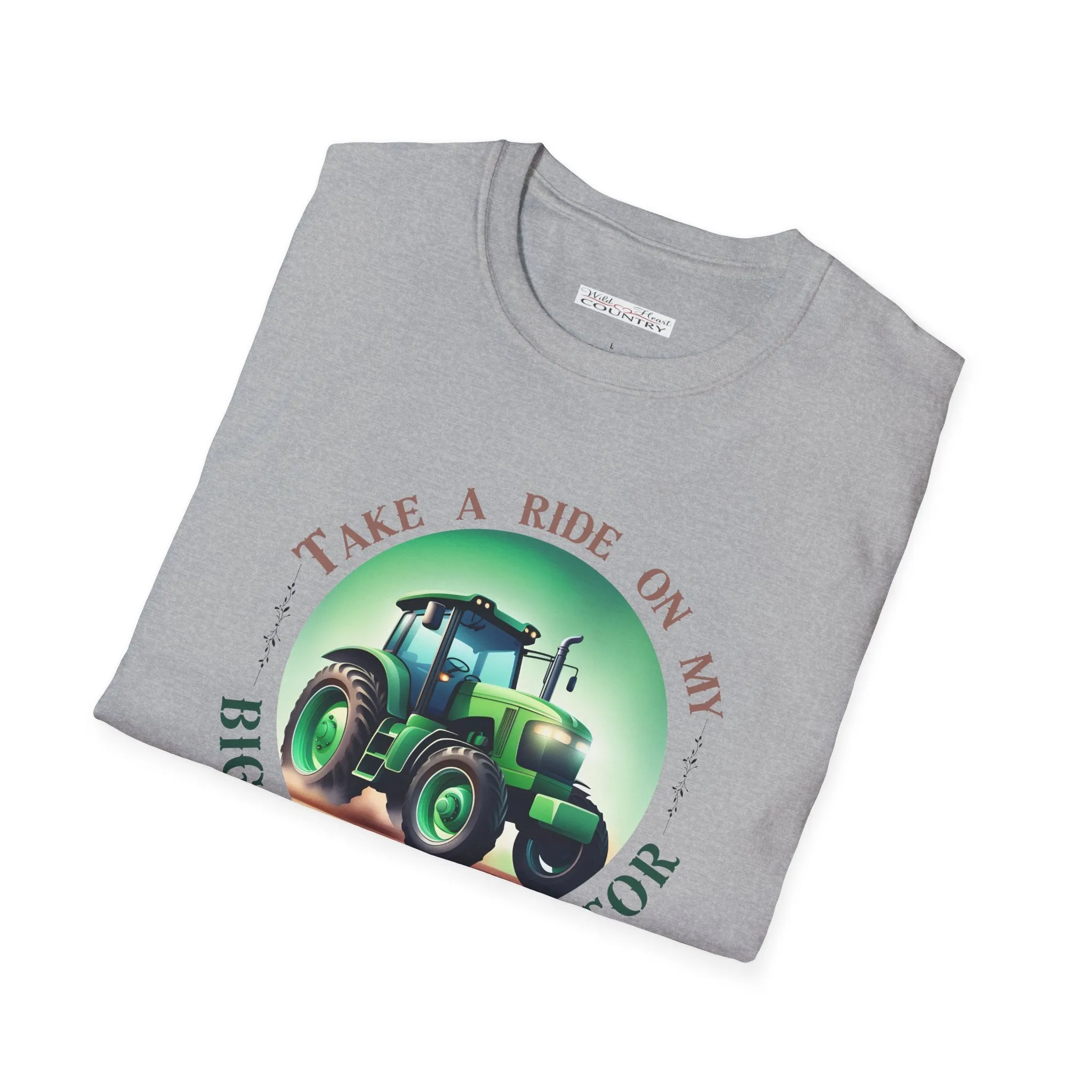 Big Green Tractor T-Shirt - Country music shirt, Western T-shirt, Tractor T-Shirt