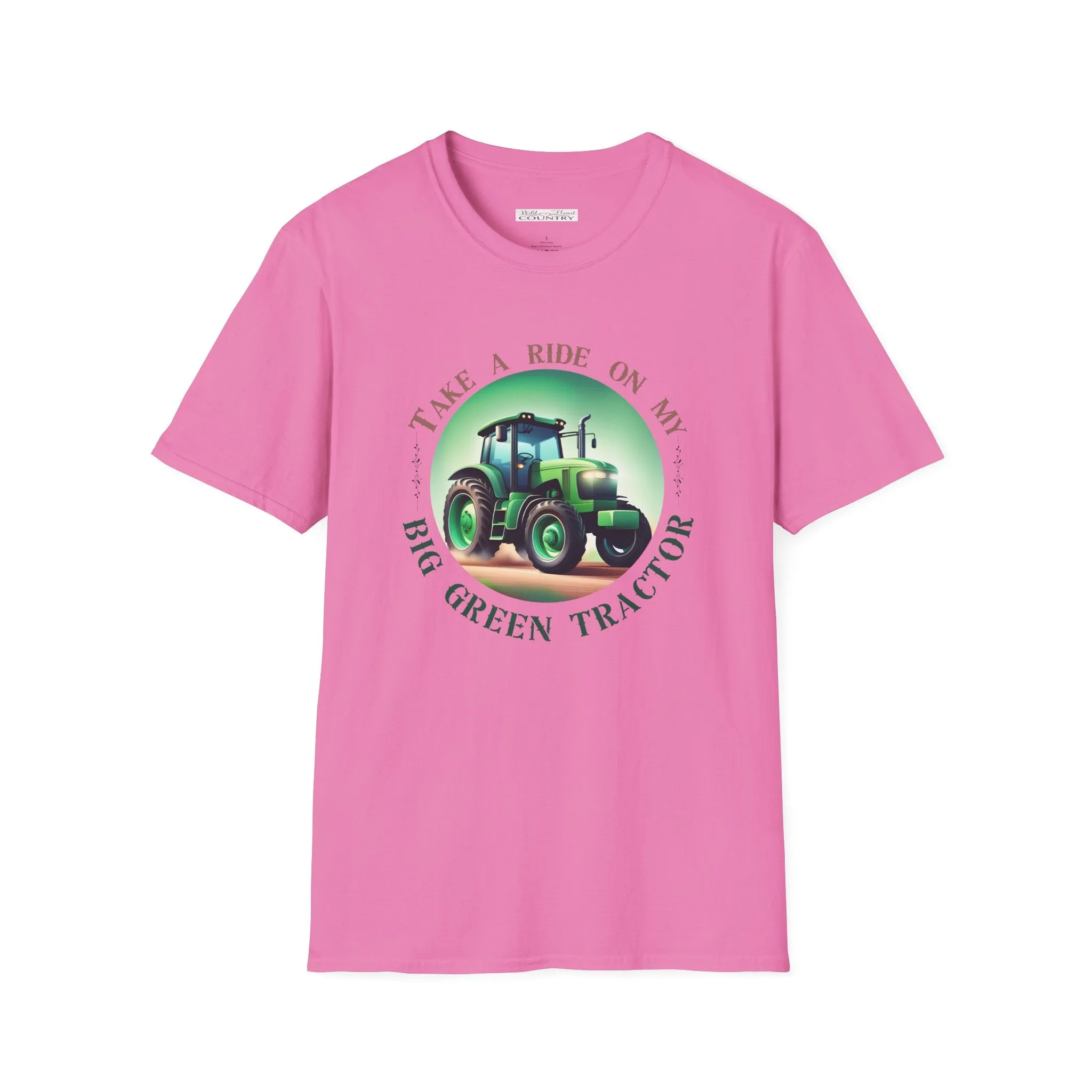 Big Green Tractor T-Shirt - Country music shirt, Western T-shirt, Tractor T-Shirt