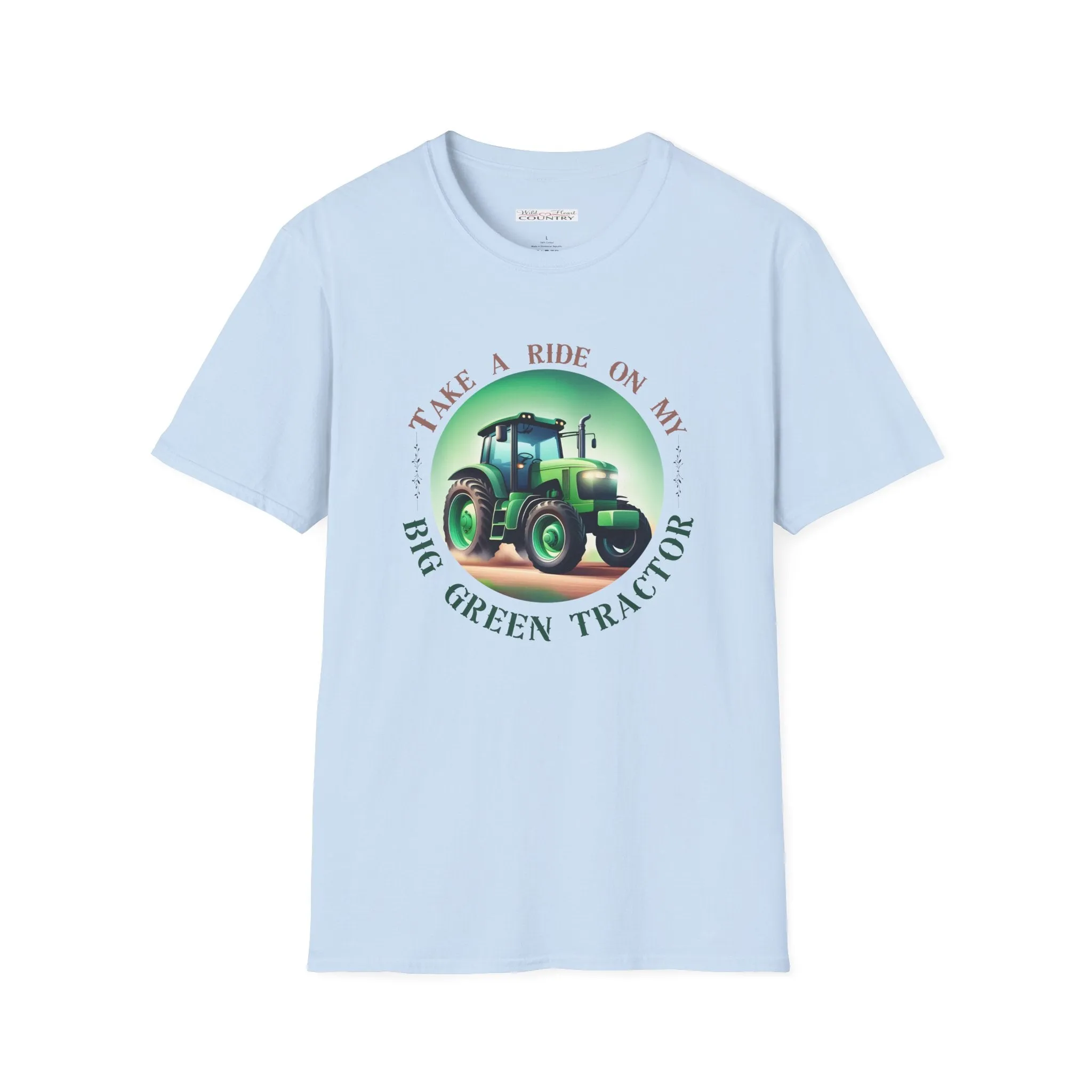 Big Green Tractor T-Shirt - Country music shirt, Western T-shirt, Tractor T-Shirt