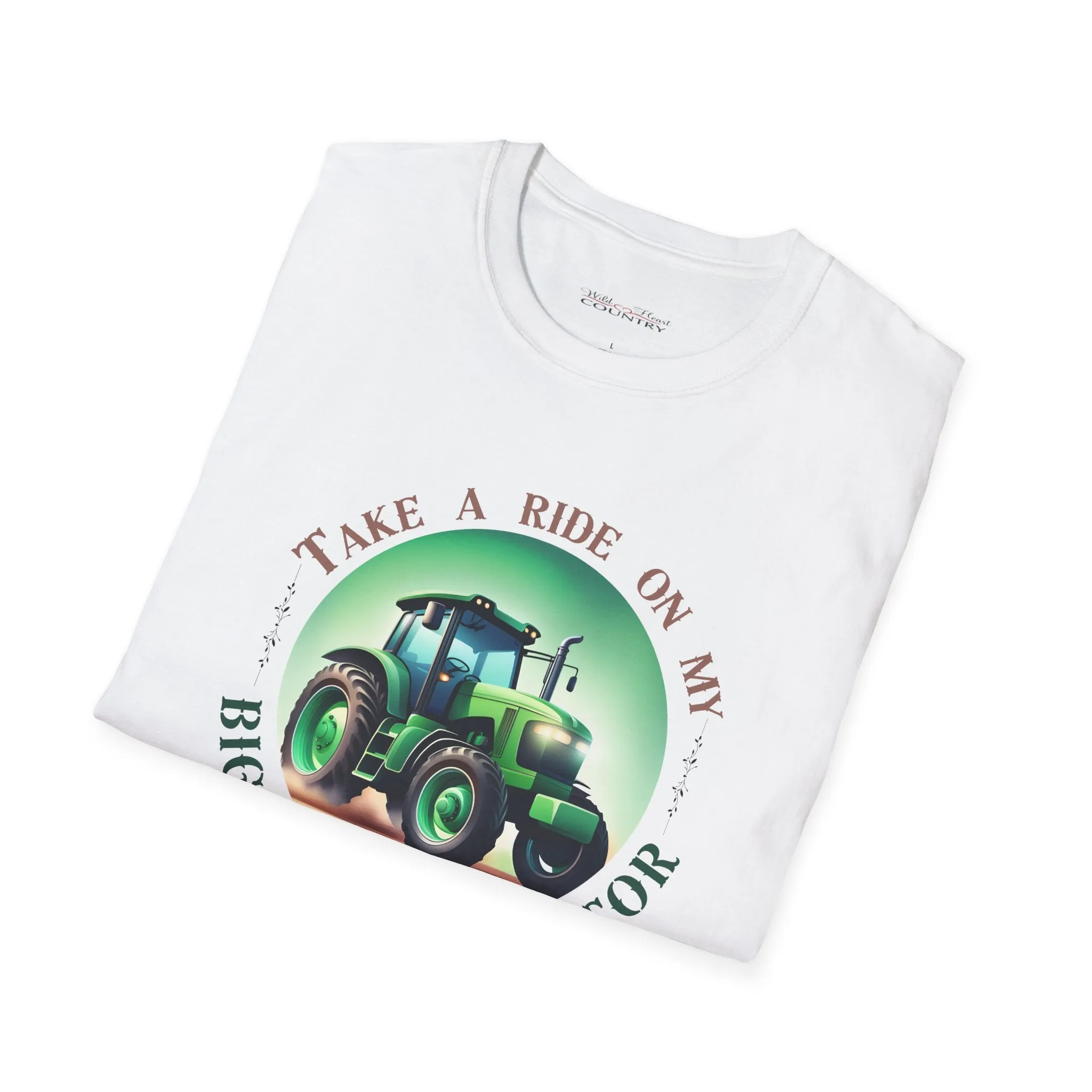 Big Green Tractor T-Shirt - Country music shirt, Western T-shirt, Tractor T-Shirt