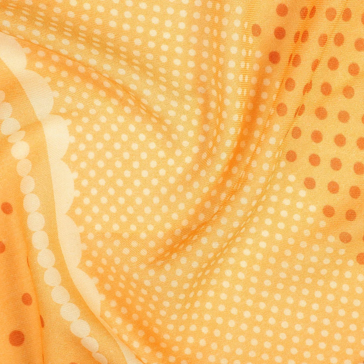 BINDU Wool Blend Polka Printed Stole