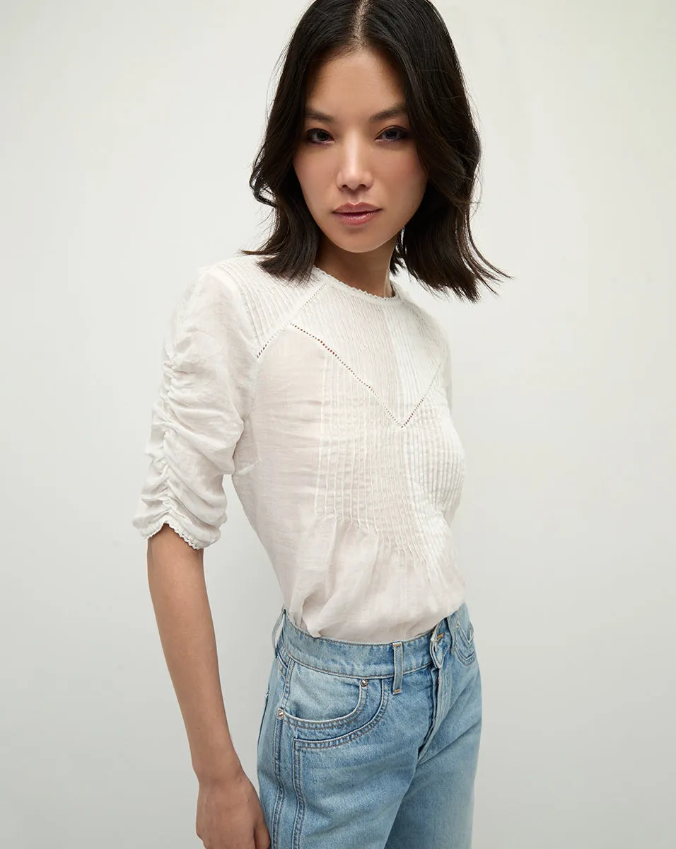 Bryce Pleated Top