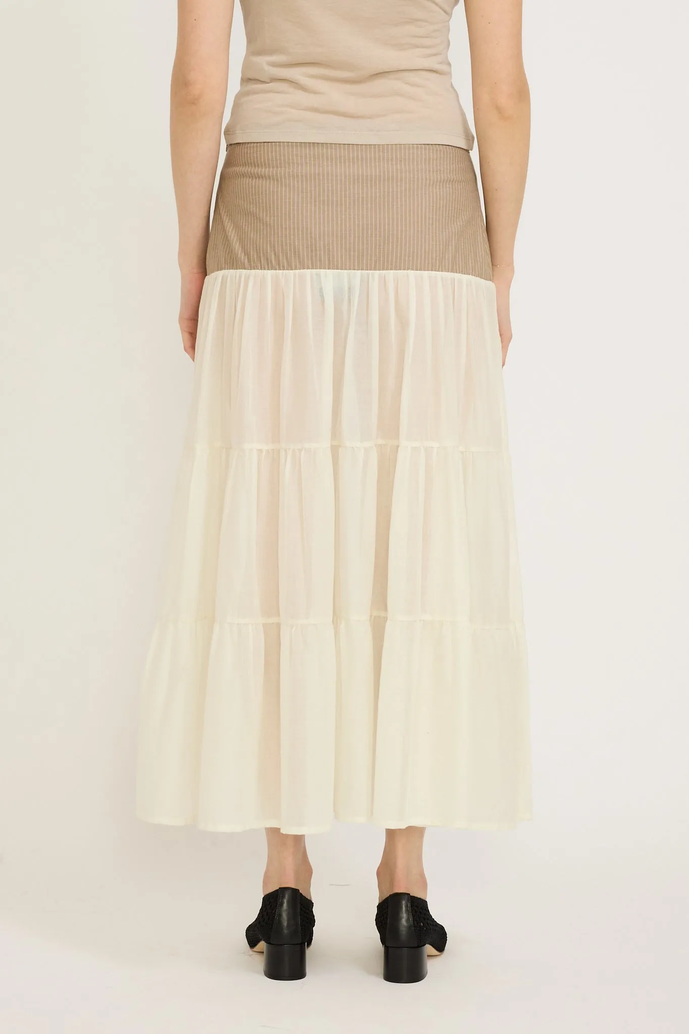 Calabria Skirt Ecru