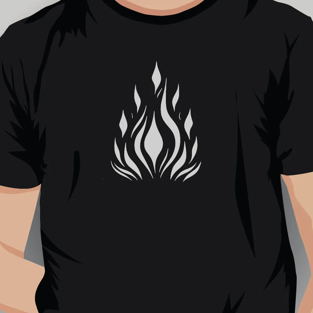 Campire Flame Vector Design