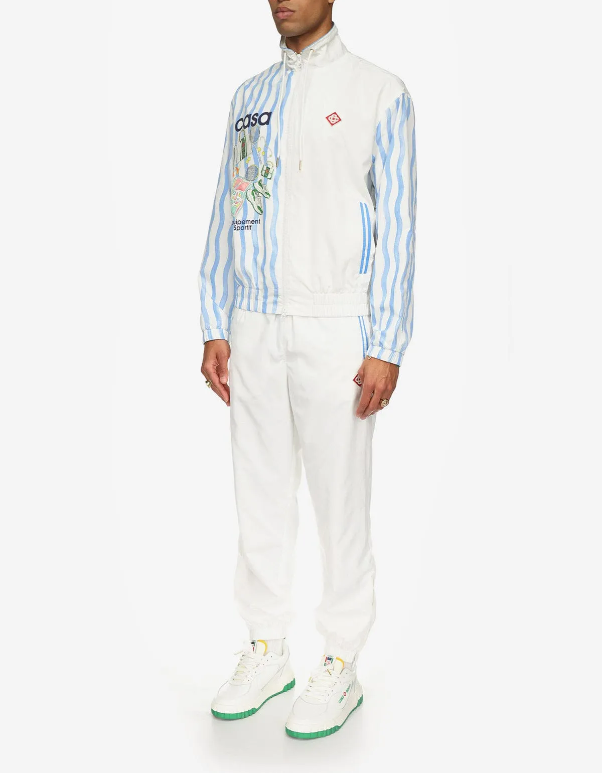 Casablanca White Equipement Sportif Track Jacket