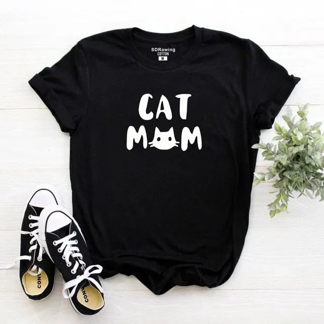 Cat Mom Women's T-shirt