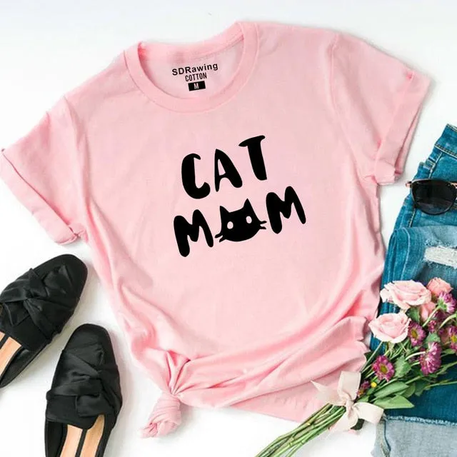 Cat Mom Women's T-shirt