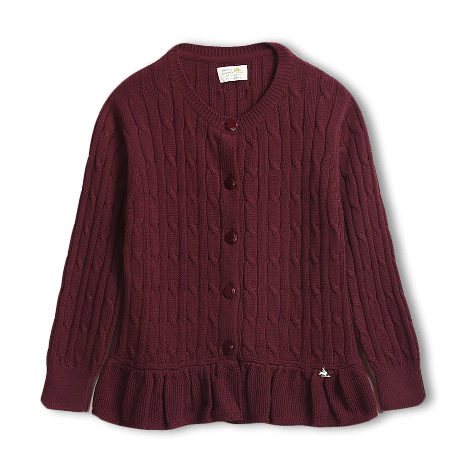 Cherry Flared Sweater