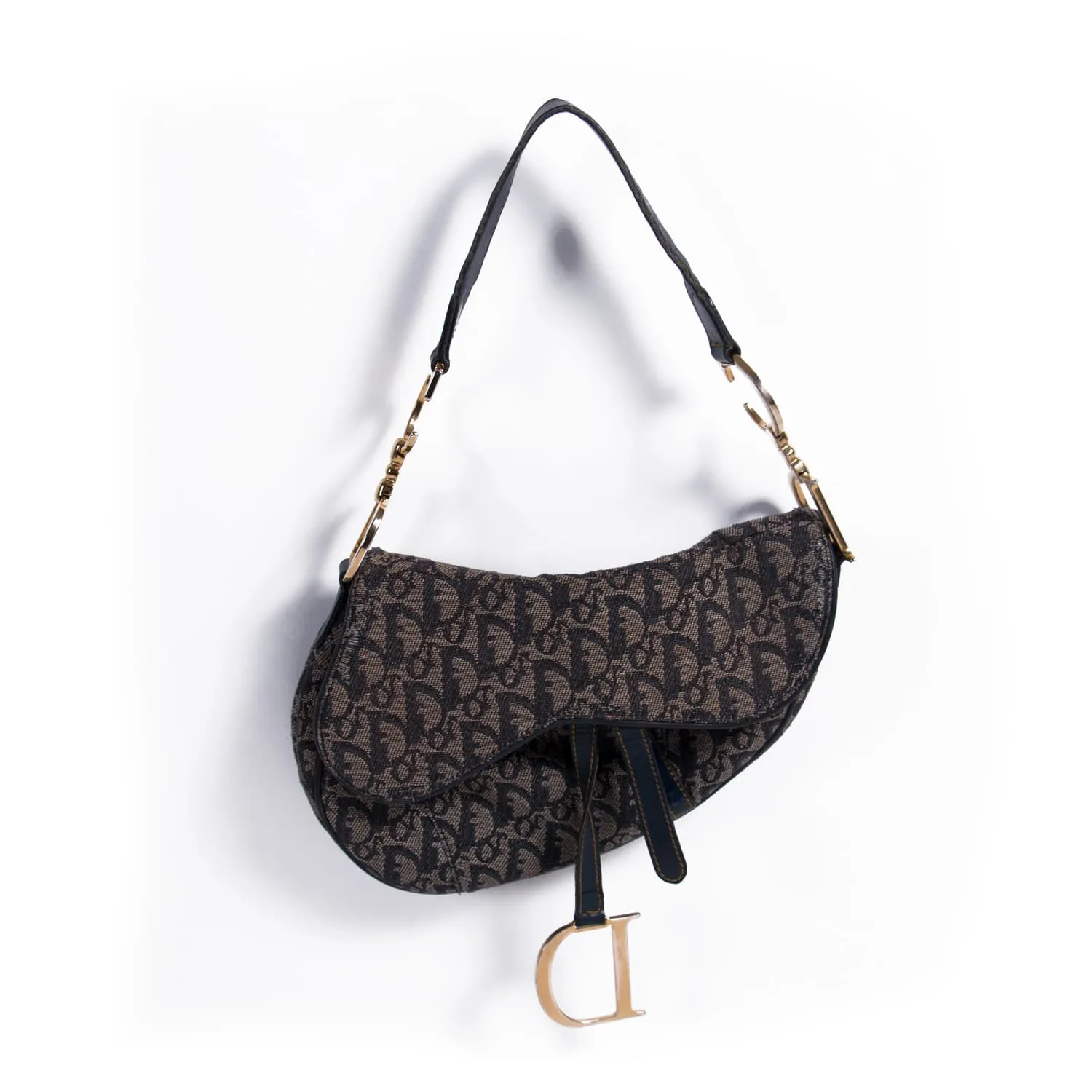 Christian Dior Vintage Diorissimo Saddle Bag