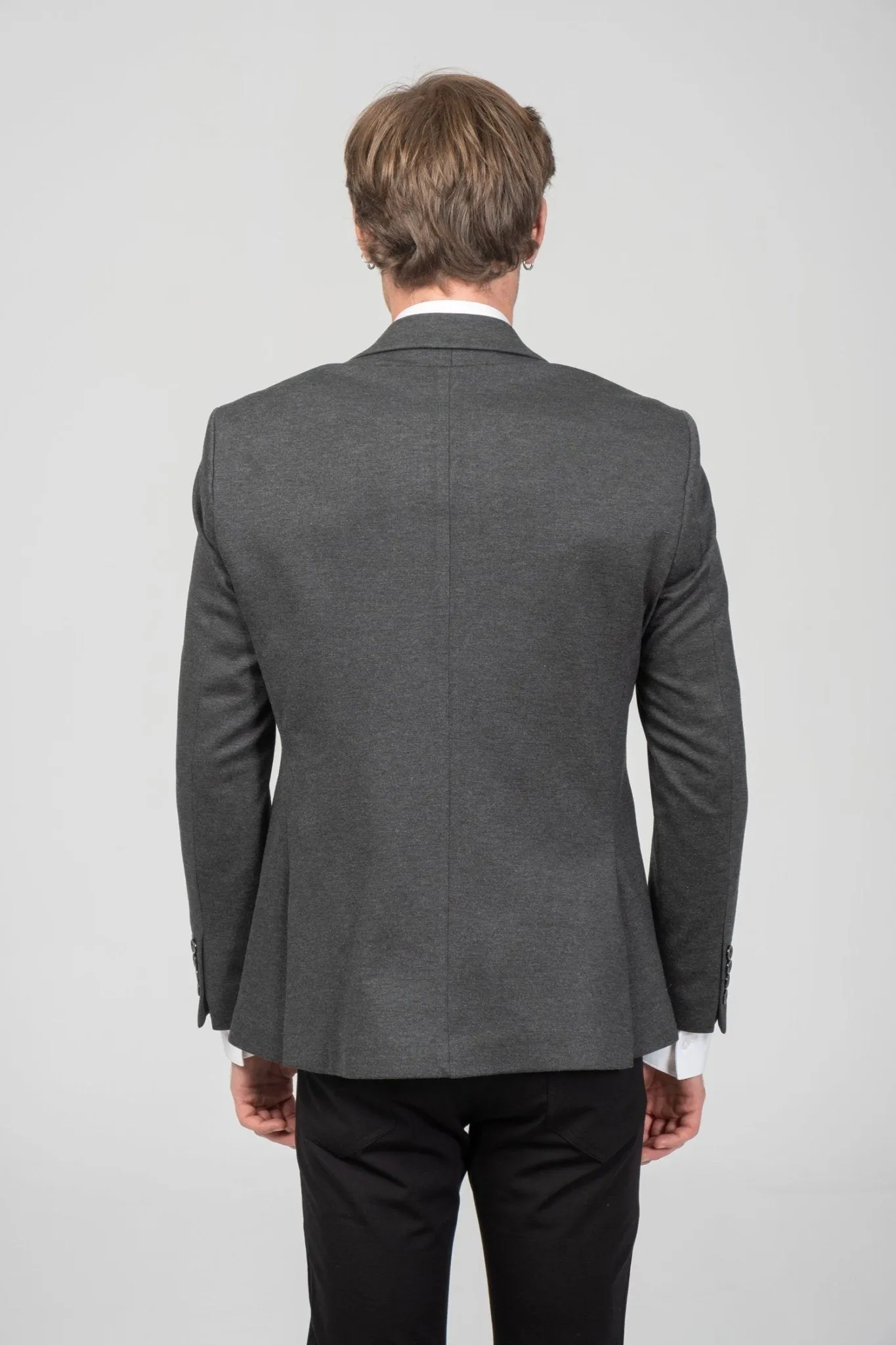 Classic Fit Blazer - Anthracite