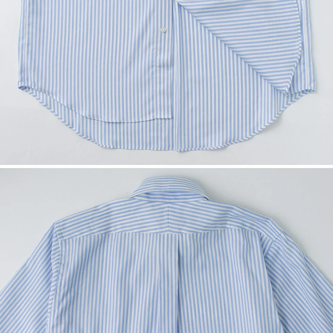 D.C.WHITE / Ivy Stripe Button Down Shirt