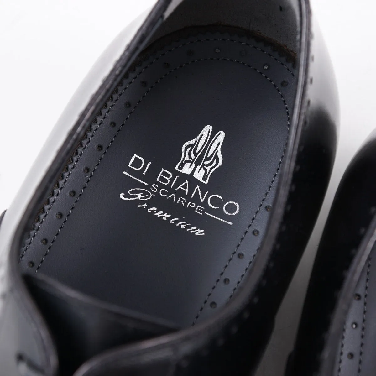 di Bianco 'Ancona' Black Calf Oxford