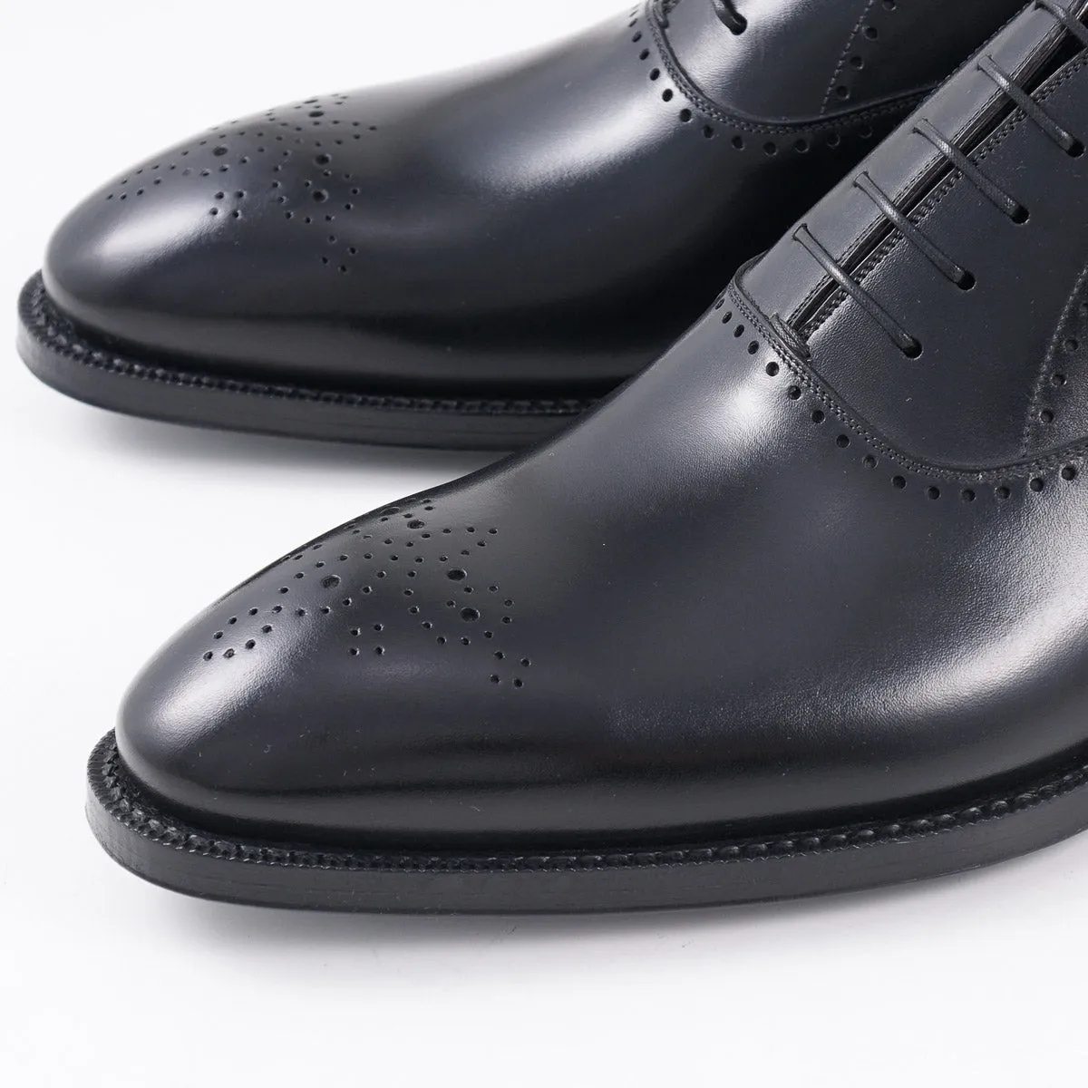 di Bianco 'Ancona' Black Calf Oxford