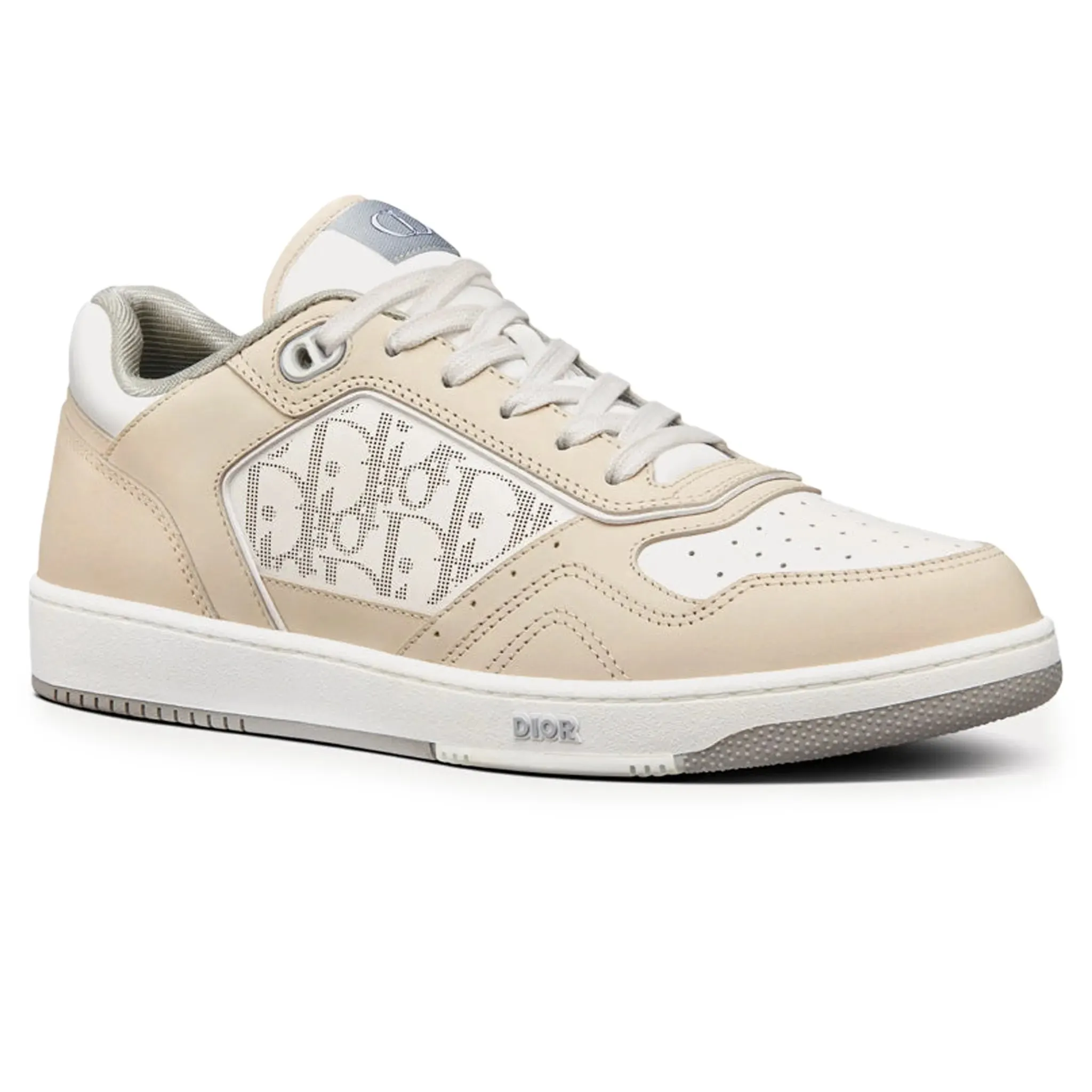 Dior B27 Oblique Galaxy Beige White Low Top Sneaker