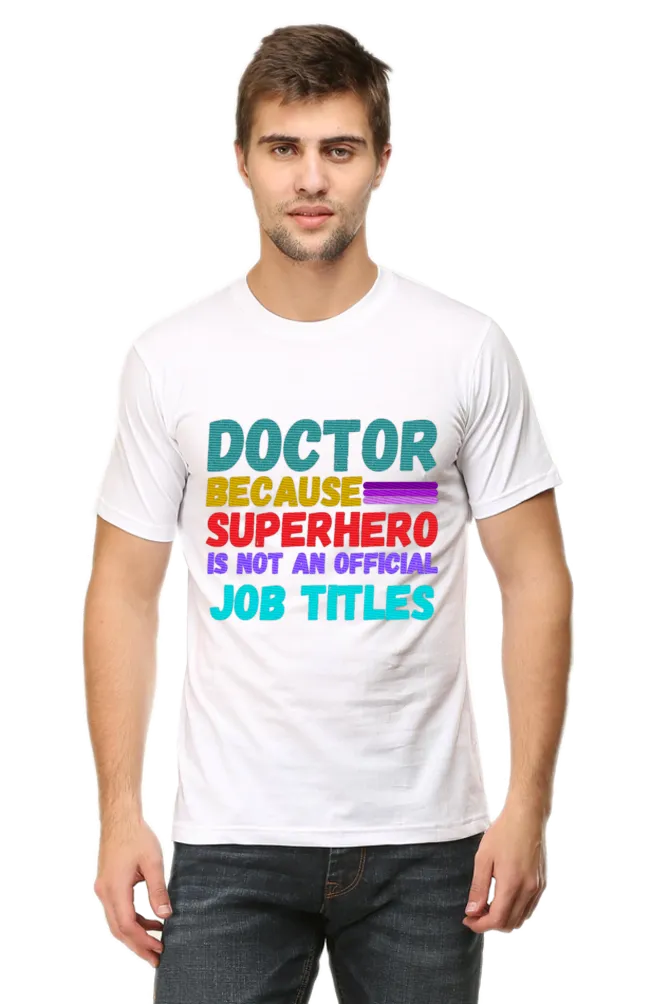 'Doctor' Professional Printed T-Shirts: Elevate Your Workwear with Style