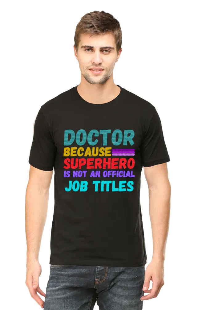 'Doctor' Professional Printed T-Shirts: Elevate Your Workwear with Style