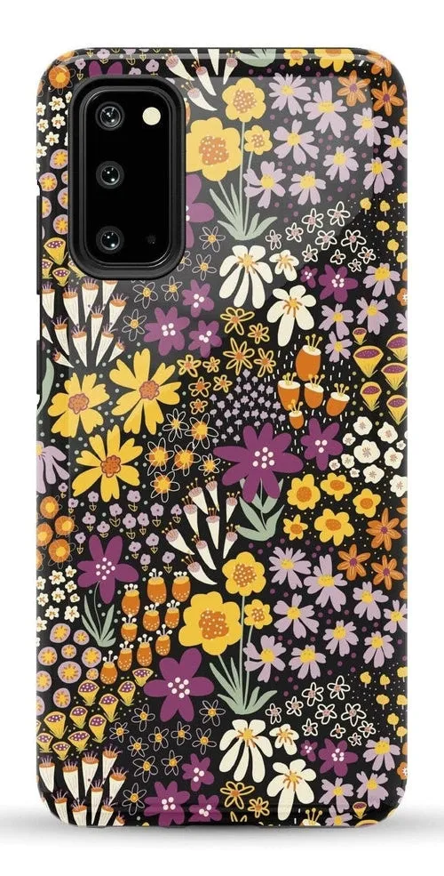 Falling for You | Plum Floral Samsung Case