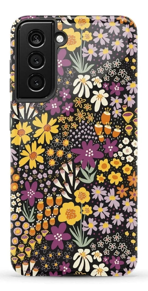 Falling for You | Plum Floral Samsung Case