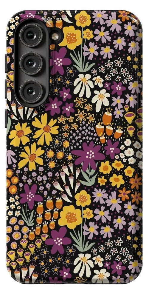 Falling for You | Plum Floral Samsung Case