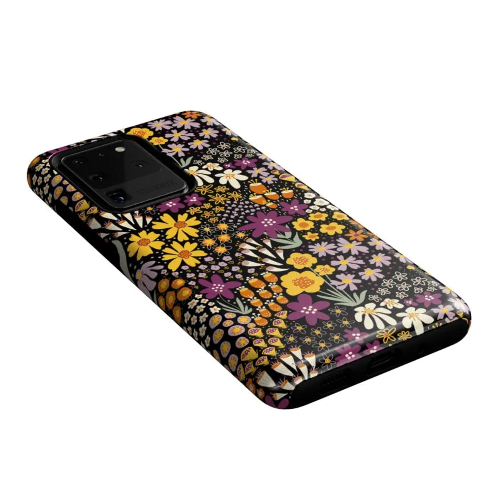 Falling for You | Plum Floral Samsung Case