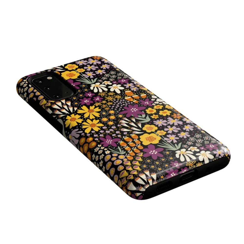 Falling for You | Plum Floral Samsung Case