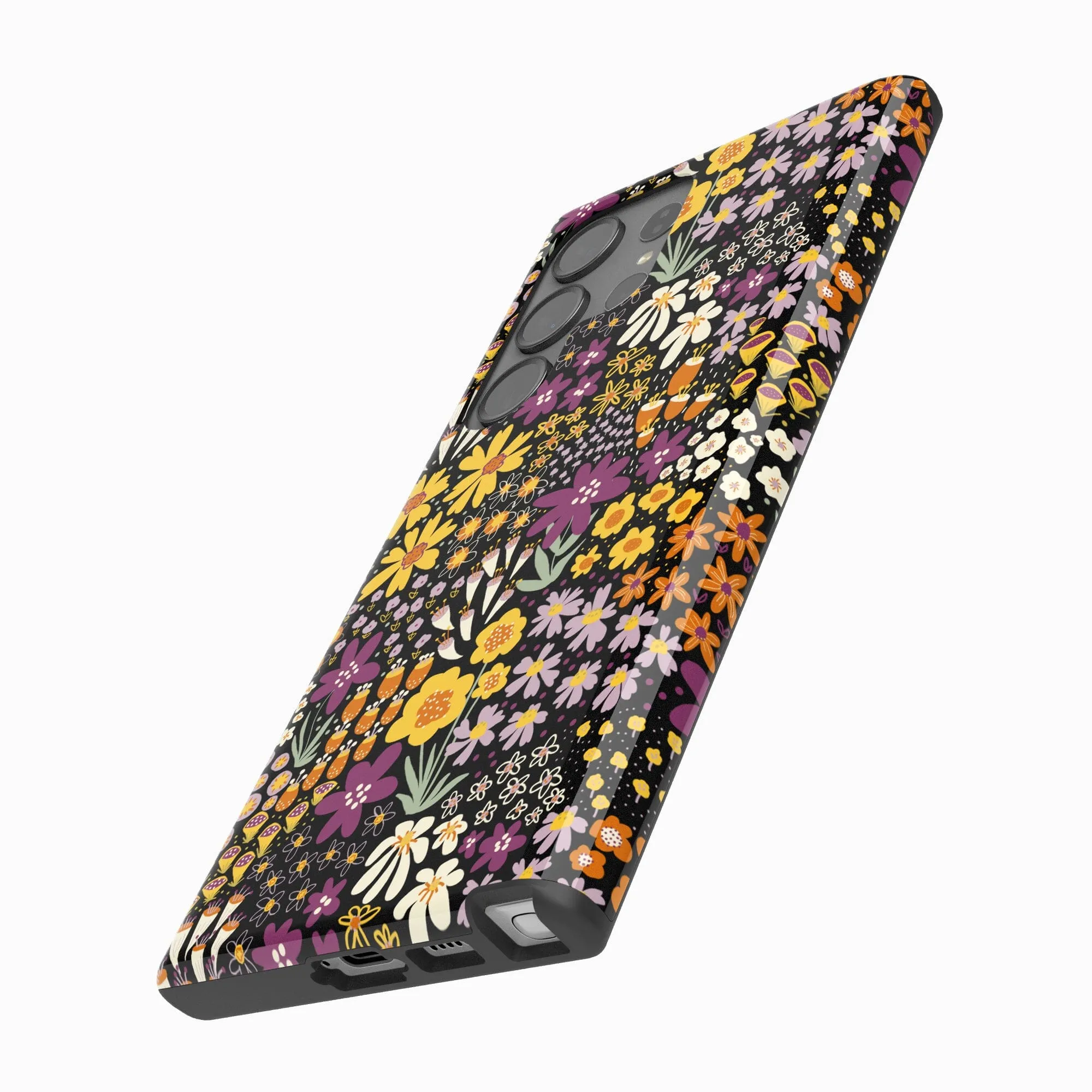 Falling for You | Plum Floral Samsung Case