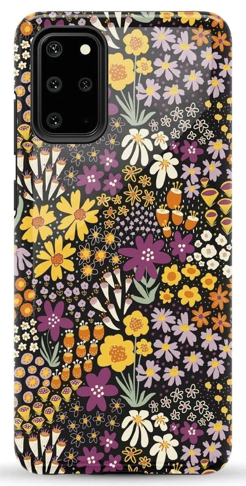 Falling for You | Plum Floral Samsung Case