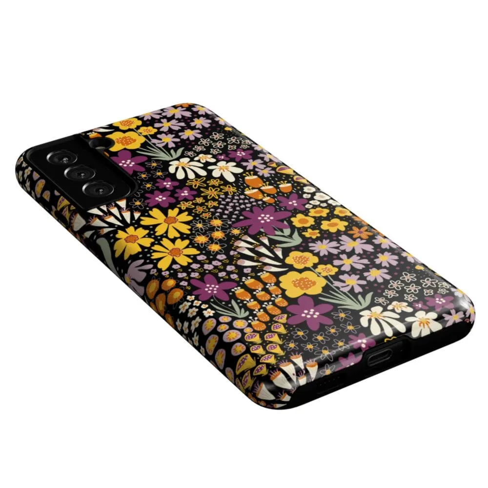 Falling for You | Plum Floral Samsung Case