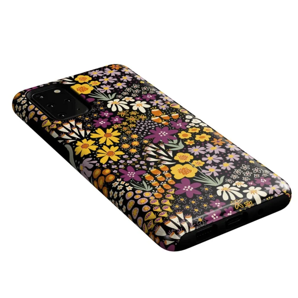 Falling for You | Plum Floral Samsung Case