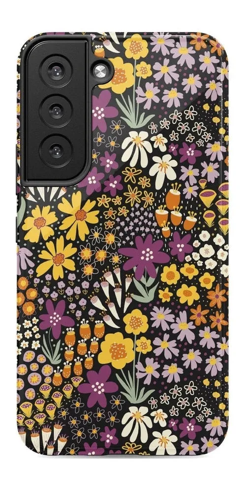 Falling for You | Plum Floral Samsung Case