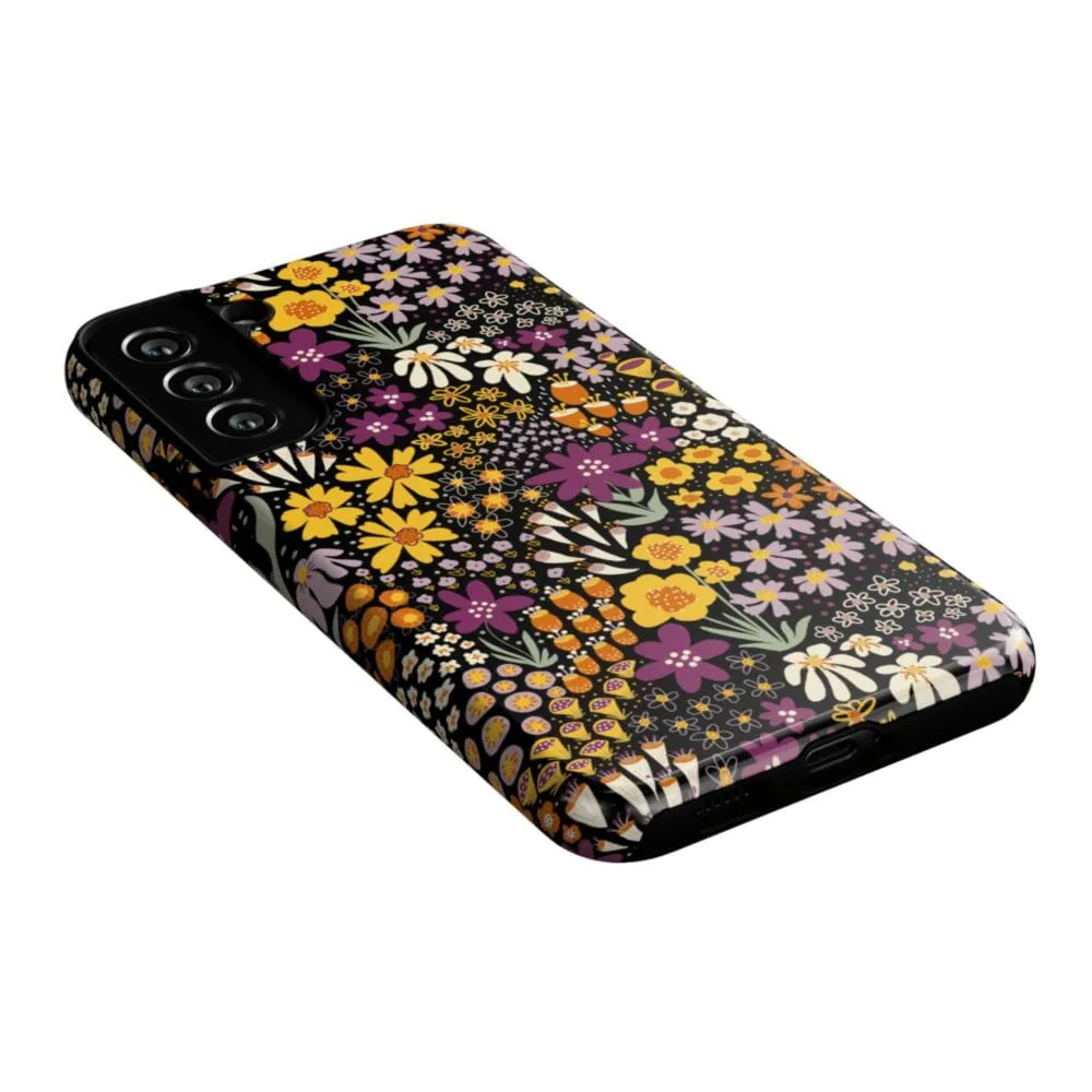 Falling for You | Plum Floral Samsung Case