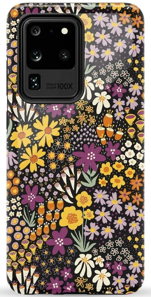 Falling for You | Plum Floral Samsung Case