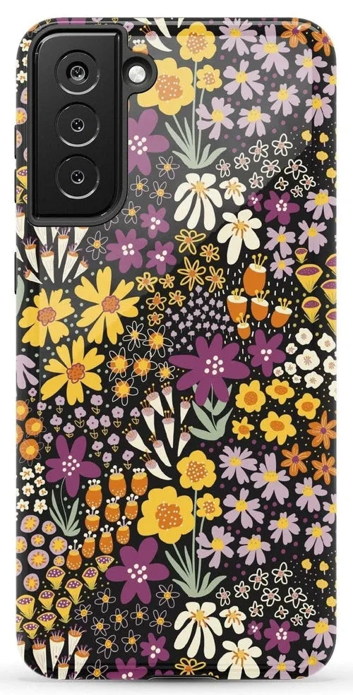 Falling for You | Plum Floral Samsung Case