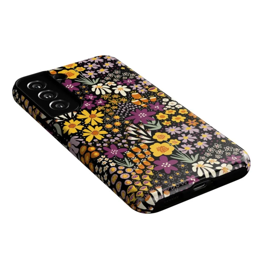 Falling for You | Plum Floral Samsung Case