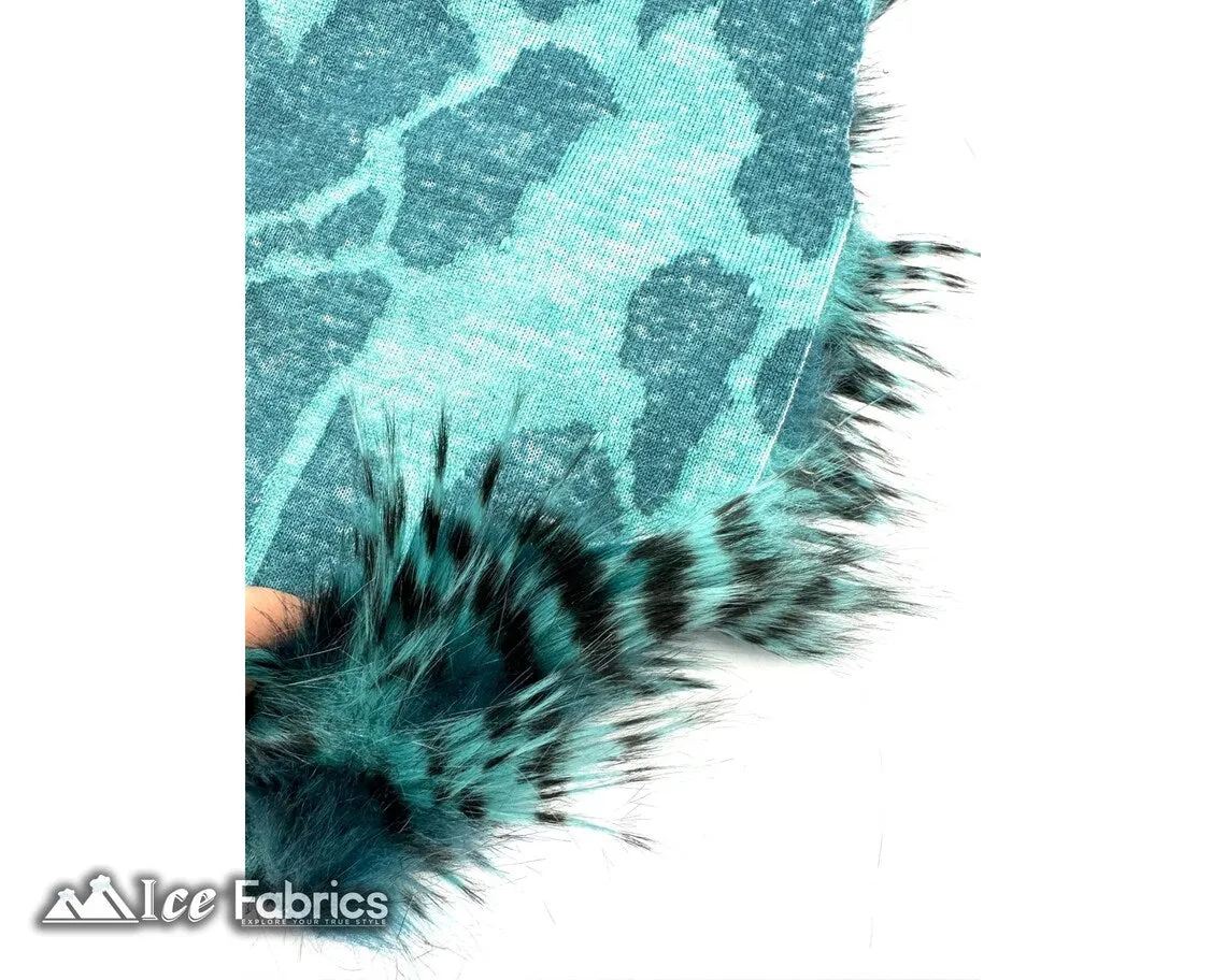 Faux Fake Fur Feathered Bird Long Pile Fabric | Faux Fur Material