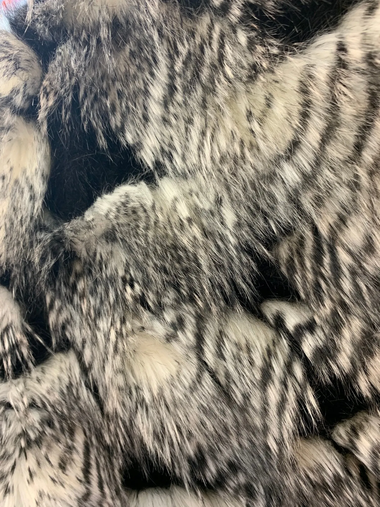 Faux Fake Fur Feathered Bird Long Pile Fabric | Faux Fur Material